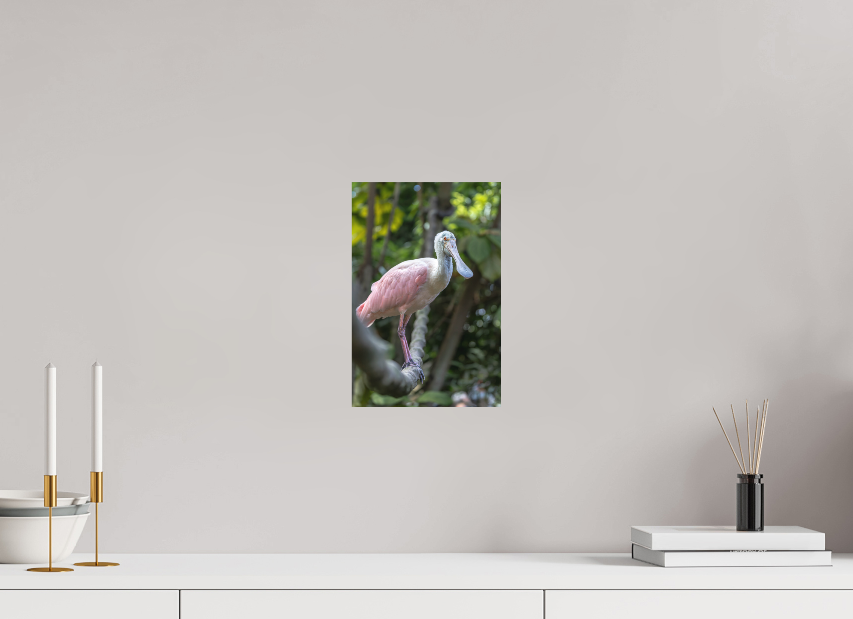 20 x 30 cm, Fine-Art Print Matt Pink in the Jungle