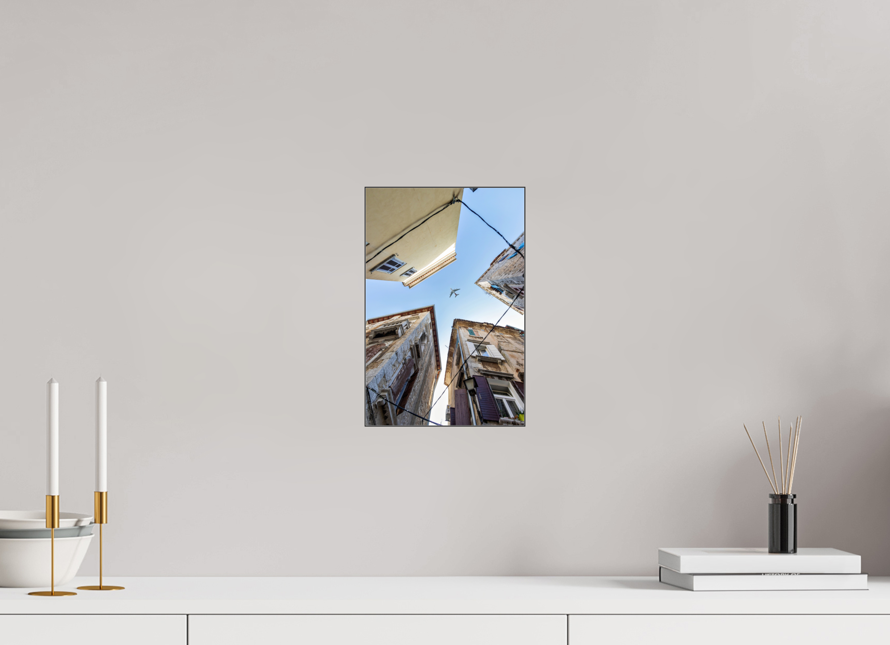 20 x 30 cm, Foto-Abzug hinter Acrylglas glänzend Urban Flight