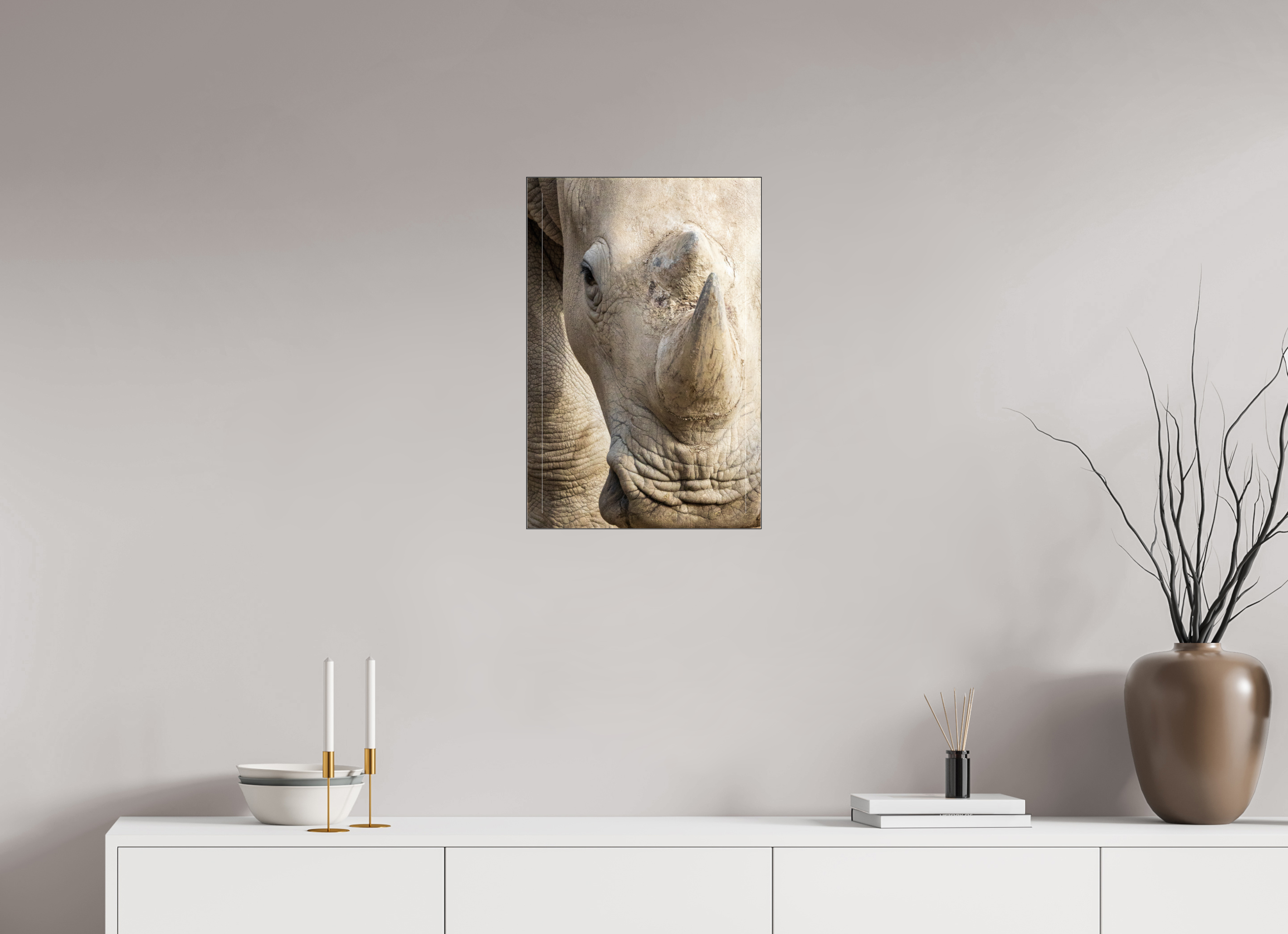 40 x 60 cm, Foto-Abzug hinter Acrylglas glänzend Unbreakable