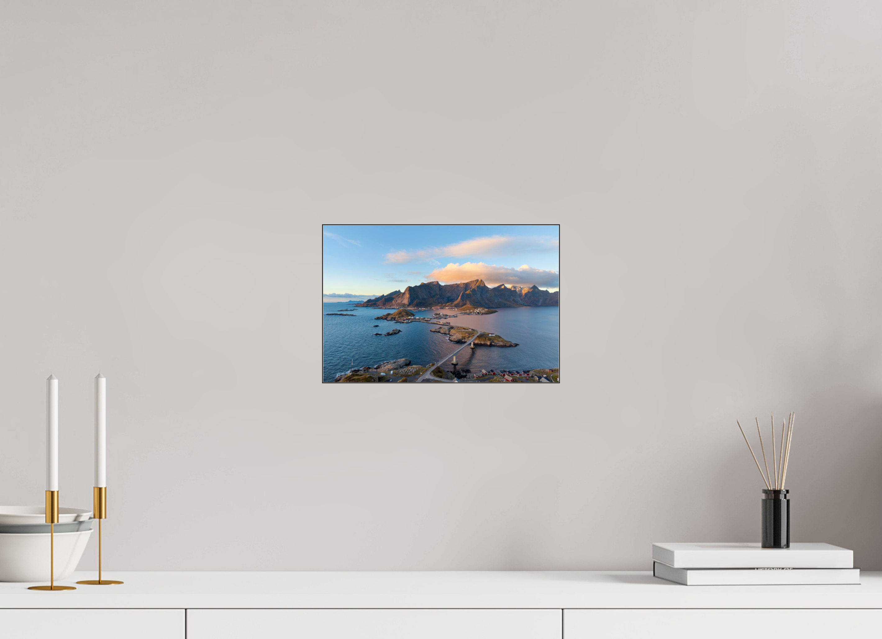 30 x 20 cm, Foto-Abzug hinter Acrylglas glänzend Coastal Link