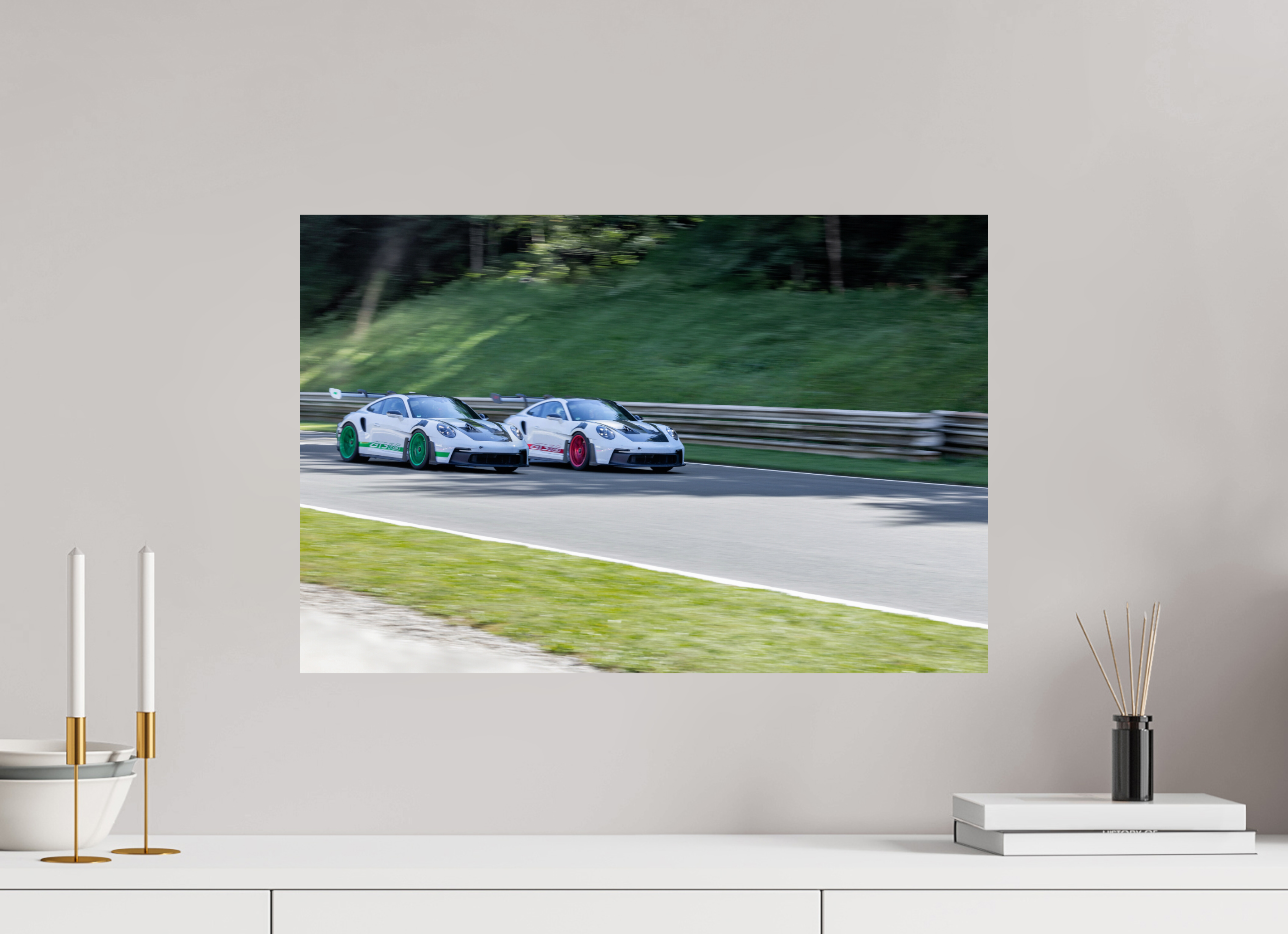 60 x 40 cm, Fine Art Print auf Alu-Dibond Side by Side