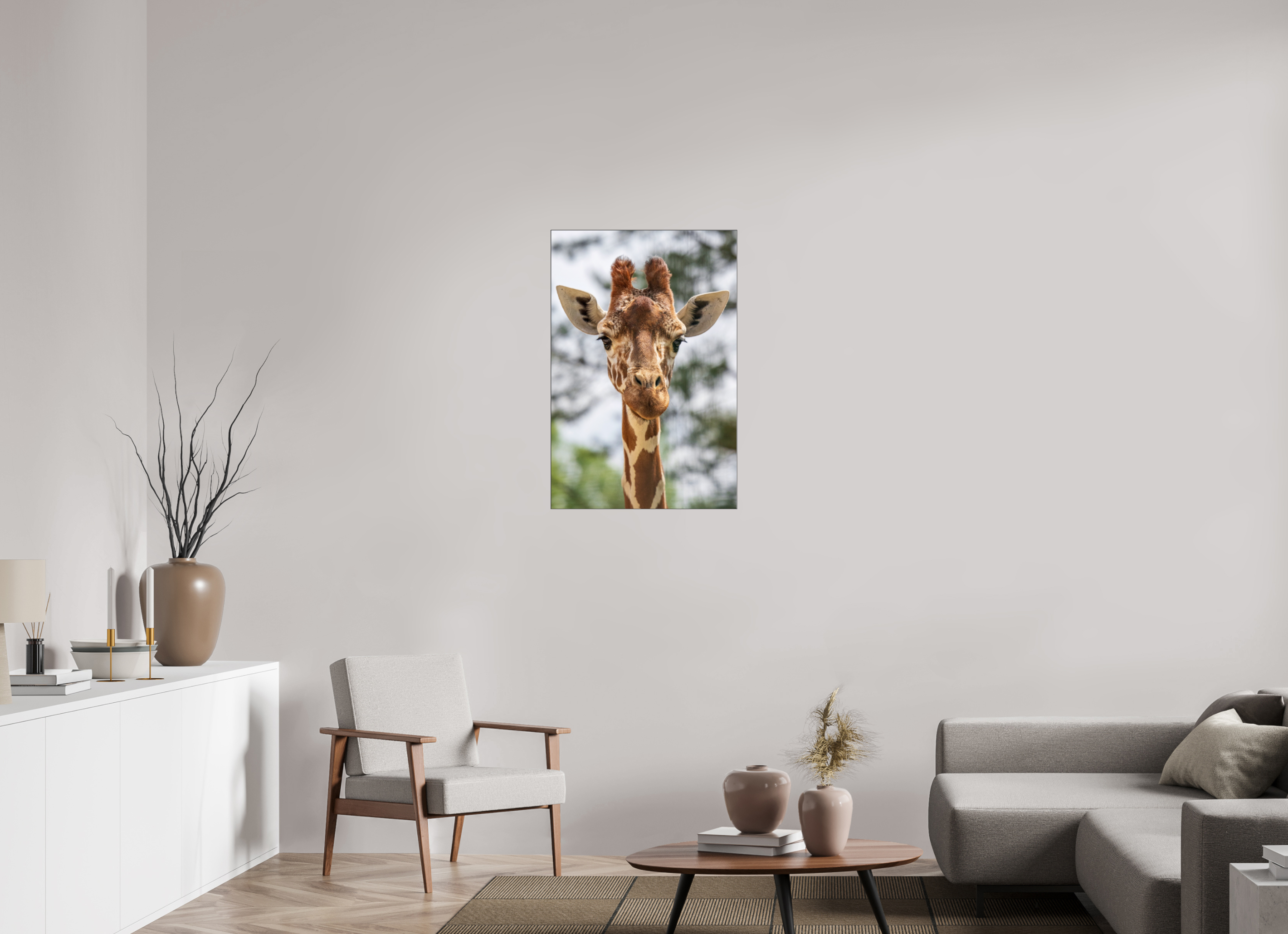 60 x 90 cm, Foto-Abzug hinter Acrylglas glänzend Savanna Soul