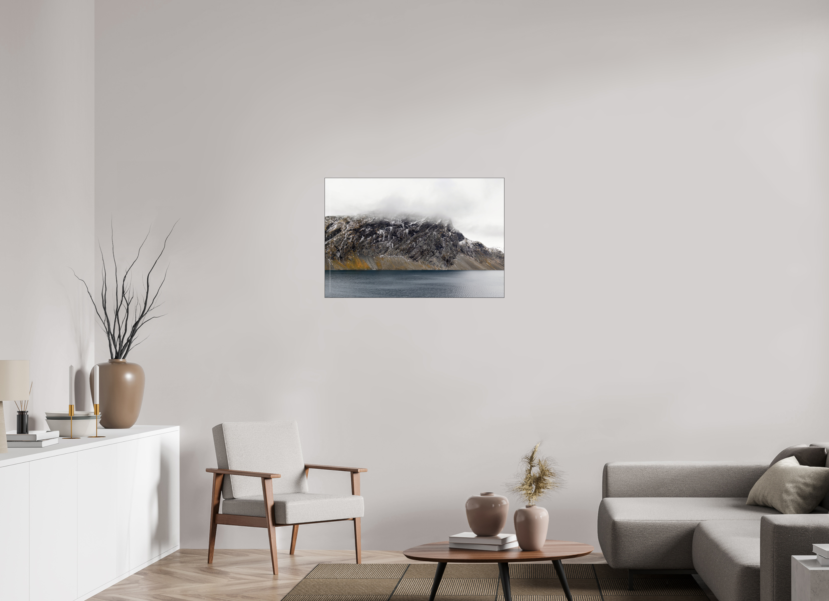 90 x 60 cm, Foto-Abzug hinter Acrylglas glänzend Echoes of Stone