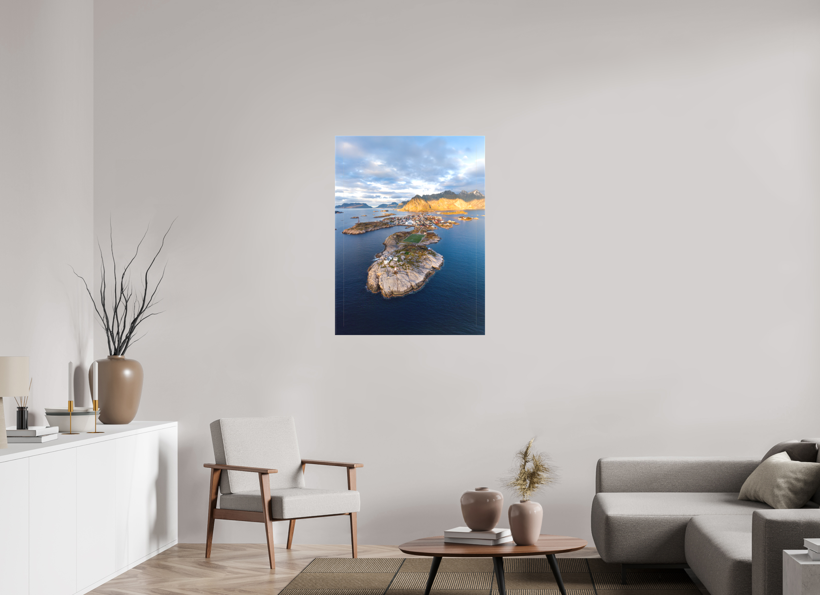 75 x 100 cm, Leinwand Norwegian Mosaic