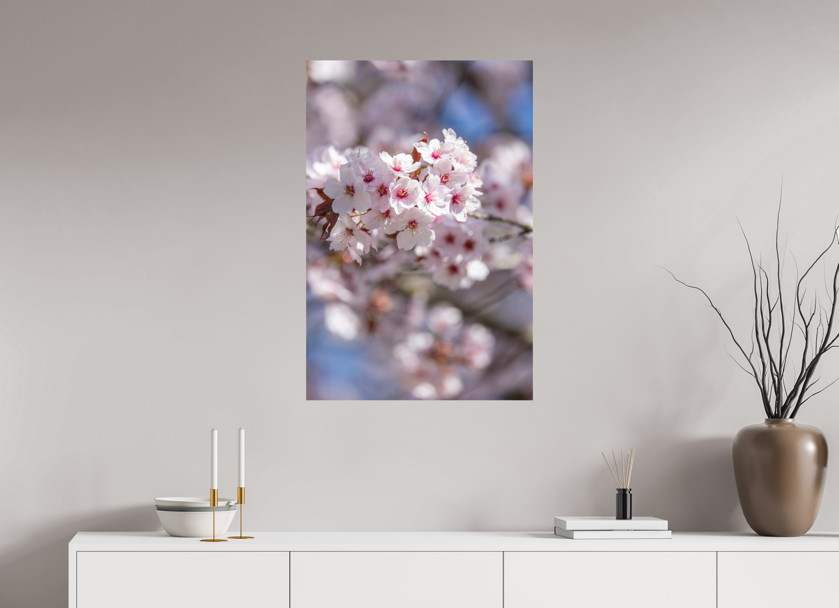 60 x 90 cm, Fine-Art Matt Cherry Blossom