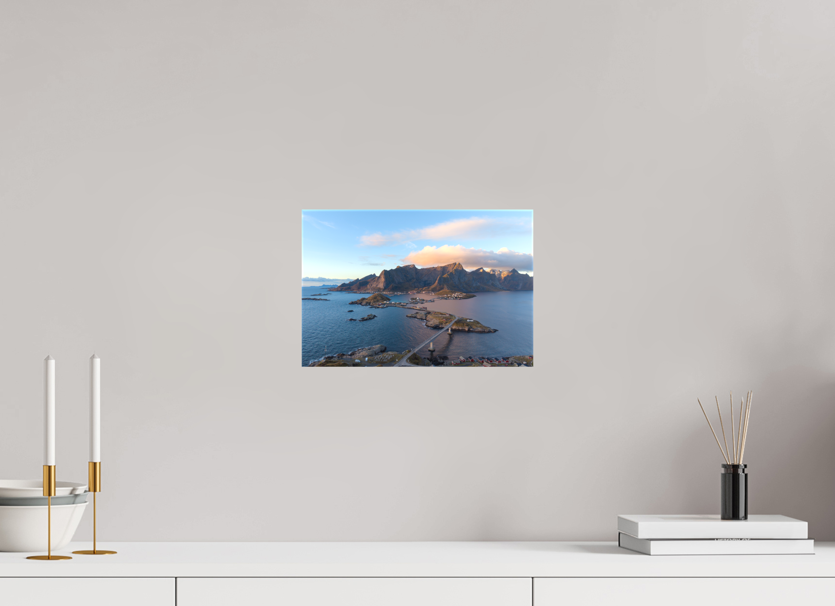 30 x 20 cm, Leinwand Coastal Link