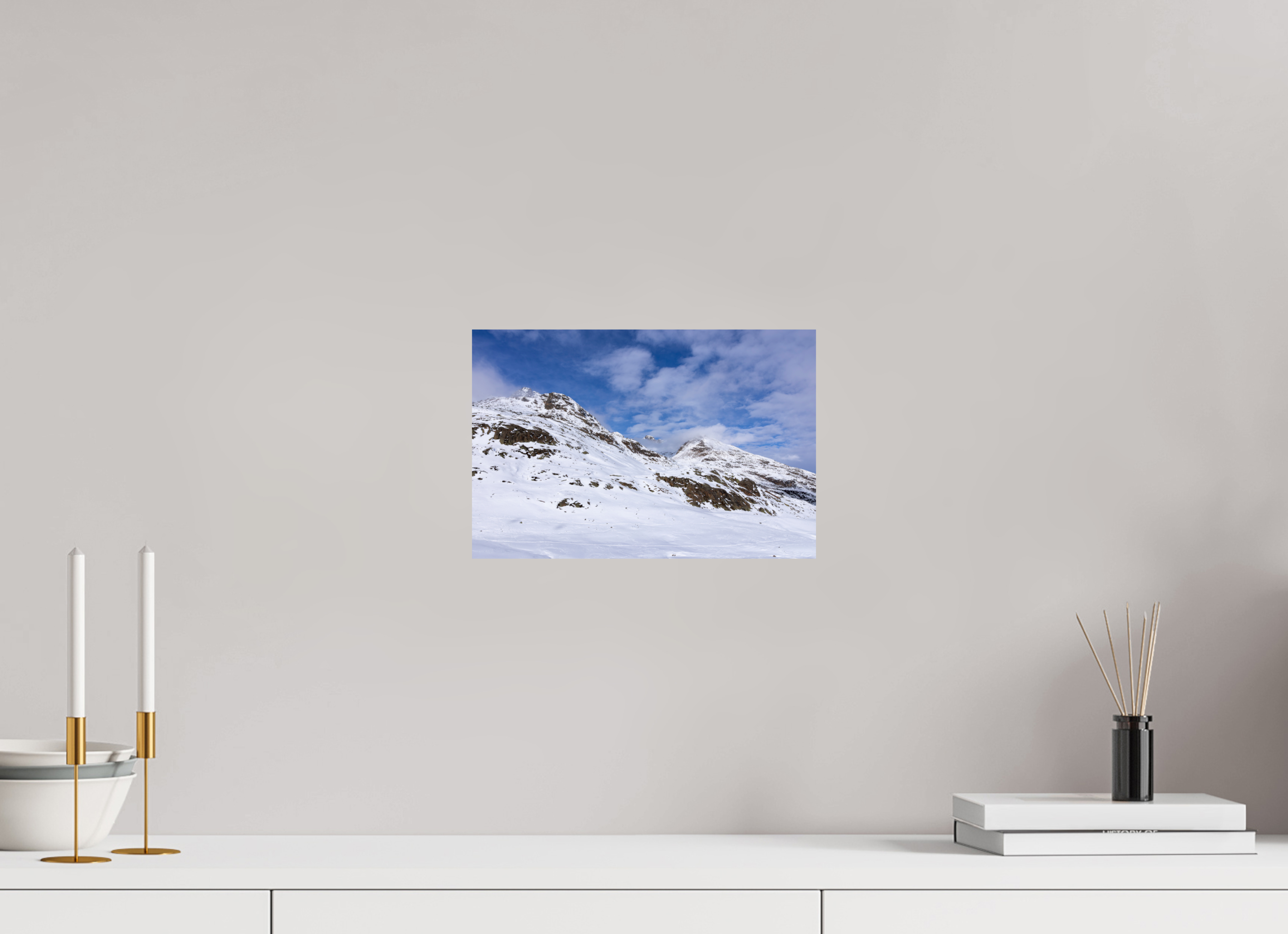 30 x 20 cm, Fine Art Print auf Alu-Dibond High Serenity