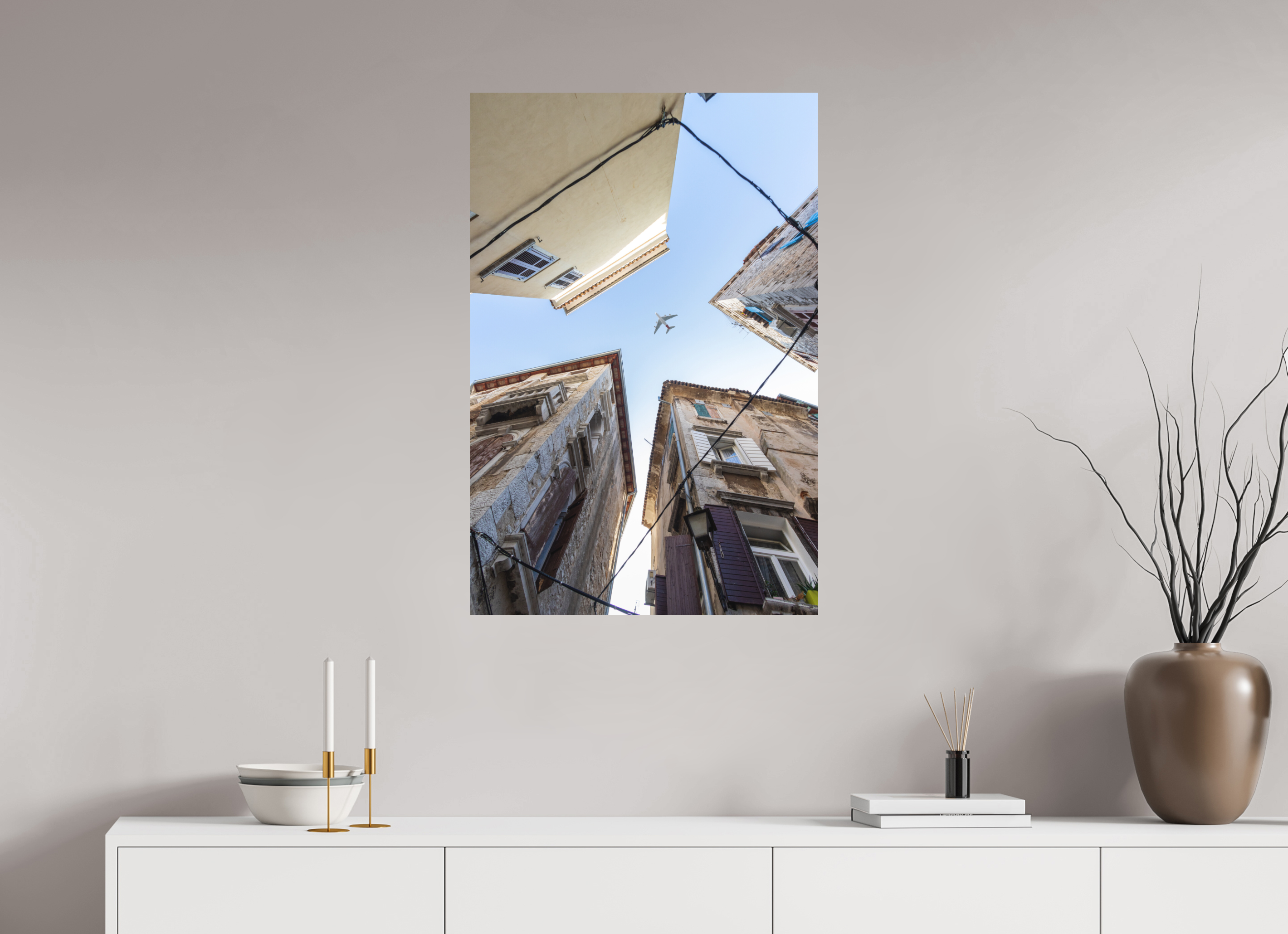 60 x 90 cm, Fine-Art Matt Urban Flight