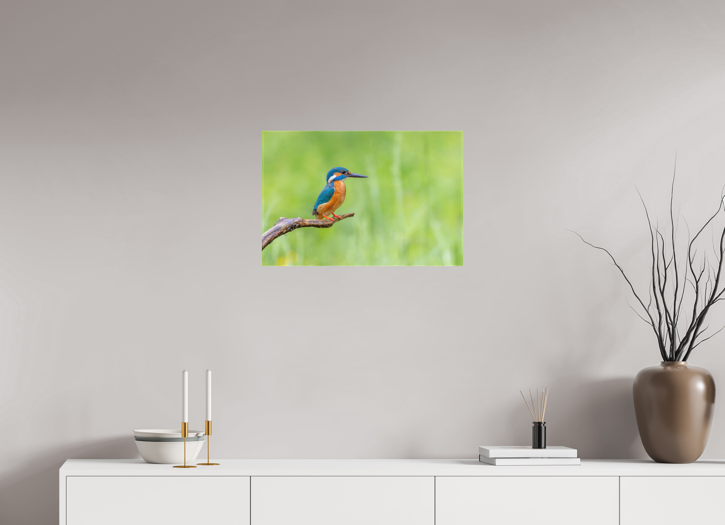 60 x 40 cm, Leinwand Silent Watcher