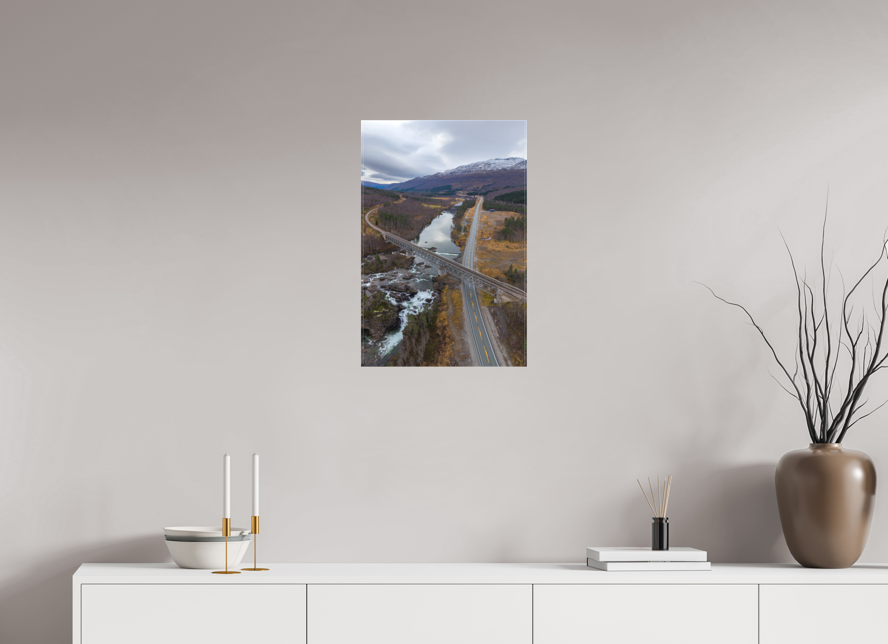 40 x 60 cm, Leinwand Crossing Lines