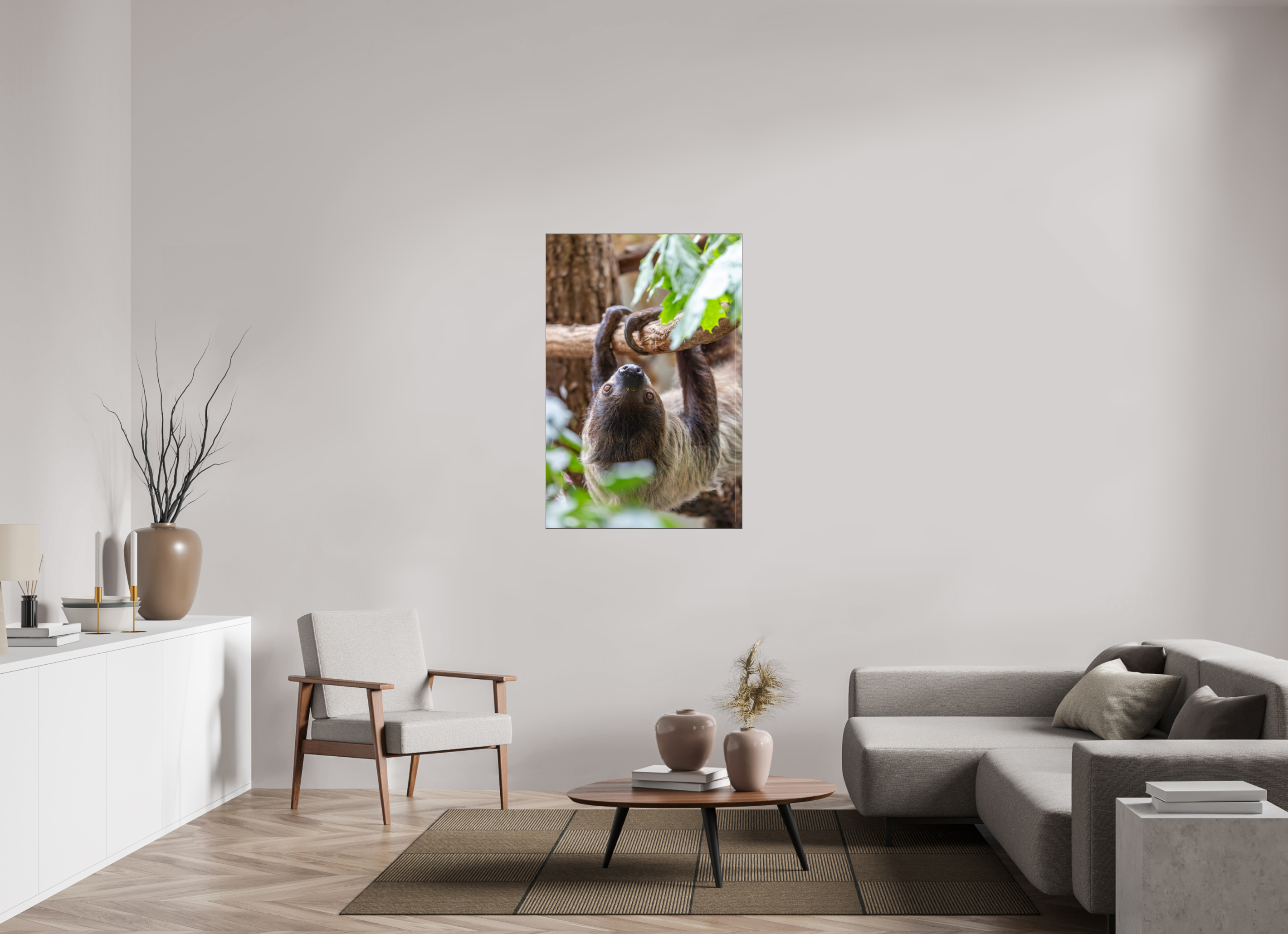 80 x 120 cm, Foto-Abzug hinter Acrylglas glänzend Hanging Around