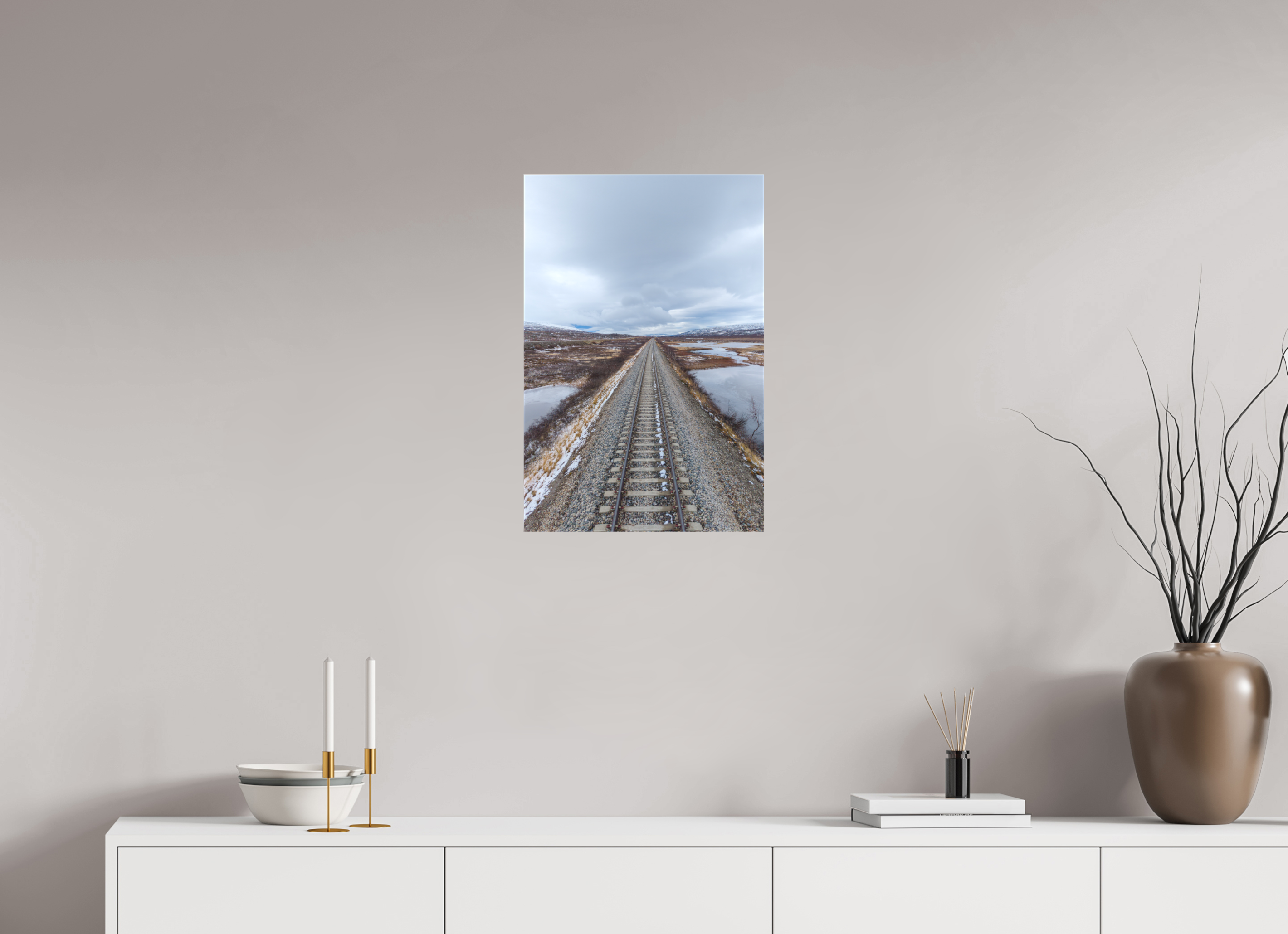 40 x 60 cm, Leinwand Endless Tracks