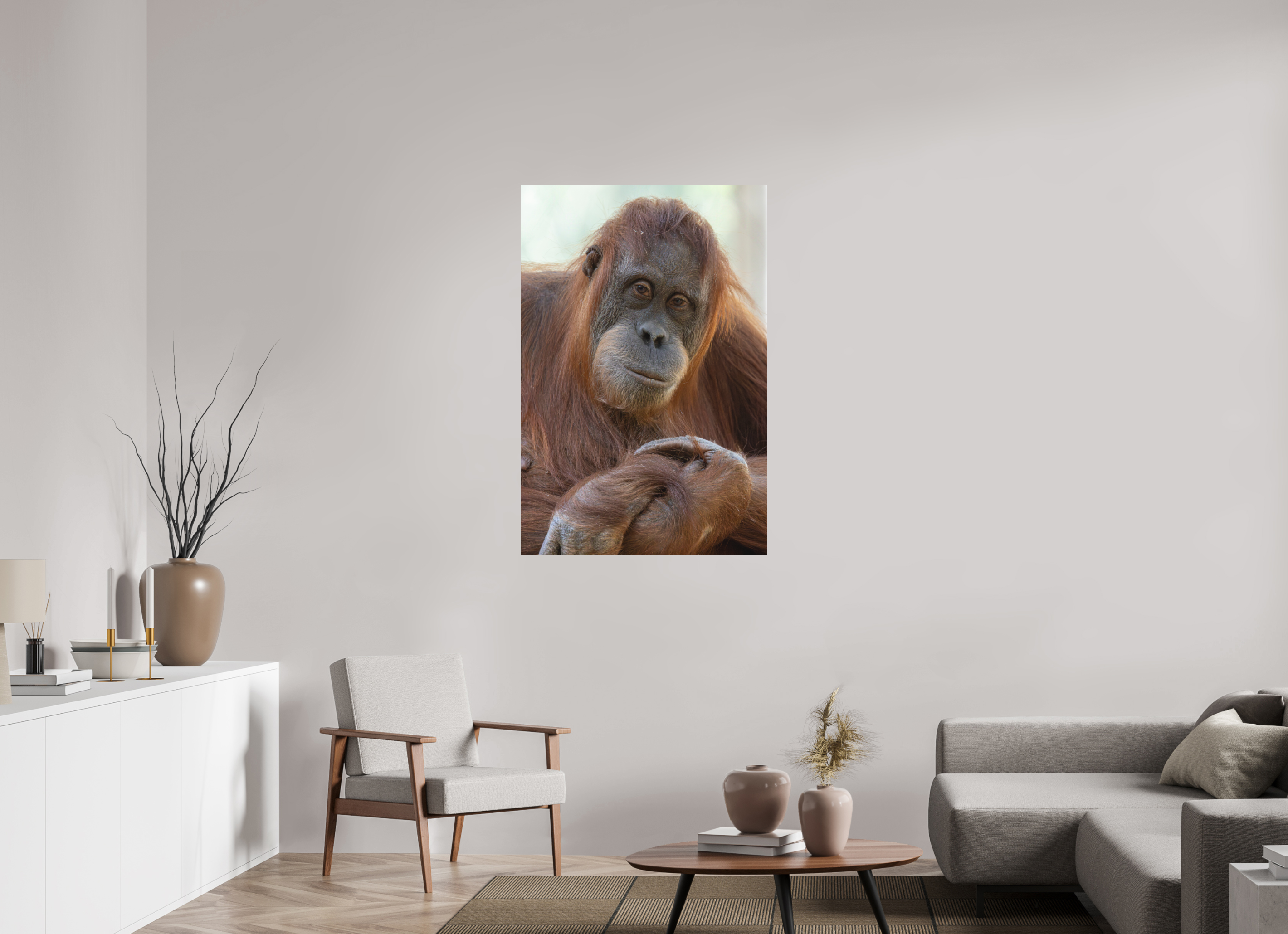 80 x 120 cm, Fine-Art Print Matt Soulful Gaze