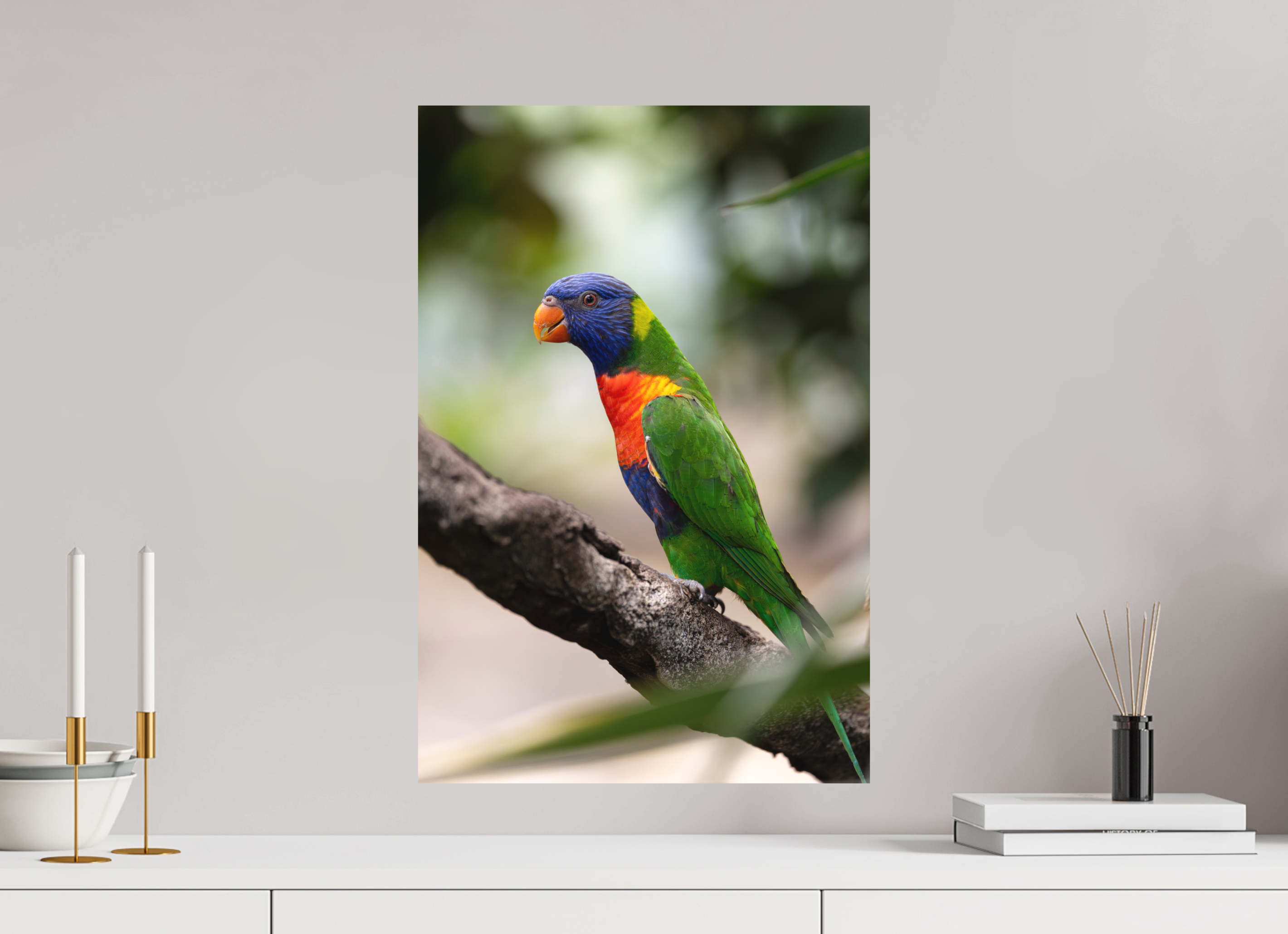 40 x 60 cm, Fine-Art Print Matt Rainbow Spirit
